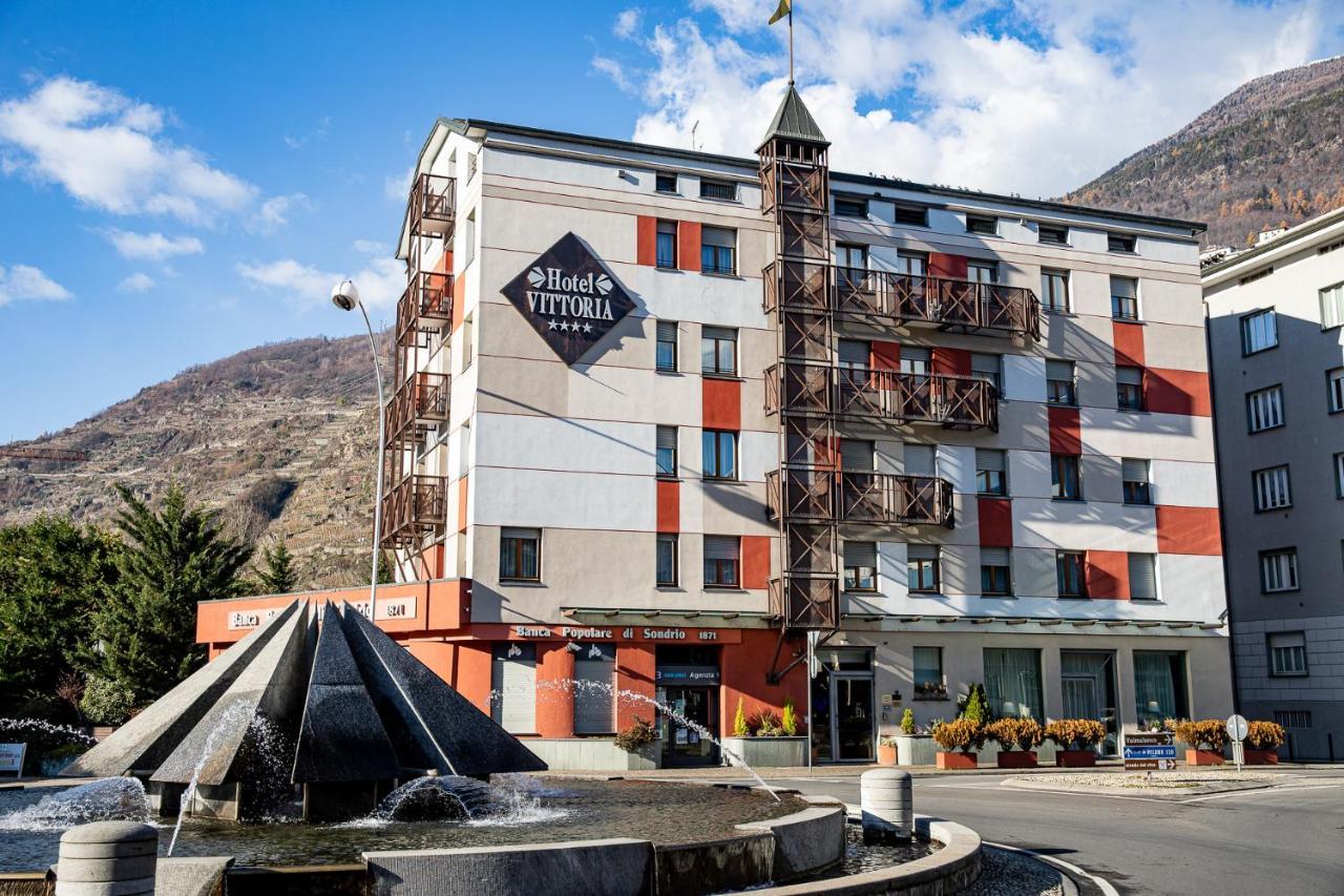 Hotel Vittoria Sondrio Exteriér fotografie